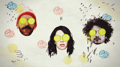 A Group Of People With Cucumber Slices In Their Eyes And The Word Zin In The Middle GIF