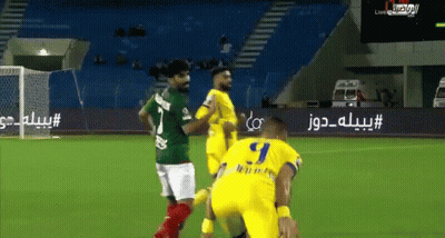 A Group Of Soccer Players Are Playing A Game On A Field . One Of The Players Has The Number 91 On His Jersey . GIF