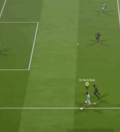 A Group Of Soccer Players Are Playing On A Field That Says Cardless Junk In The Corner GIF