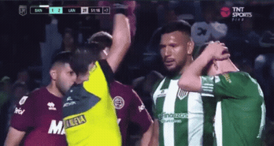 A Group Of Soccer Players Including One Wearing A Yellow Jersey That Says Nueva GIF