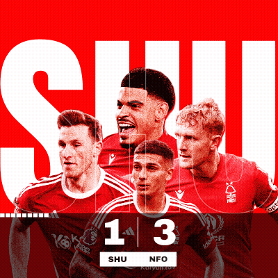 A Group Of Soccer Players On A Red Background With The Number 13 In White Letters GIF
