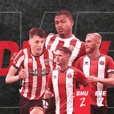 A Group Of Soccer Players Wearing Red And White Jerseys With Randox Health On Them GIF