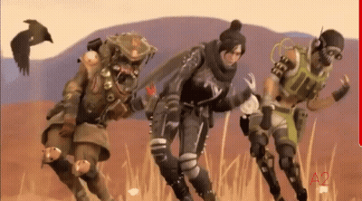 A Group Of Soldiers Are Running In A Field With A2 Written On The Bottom Right GIF