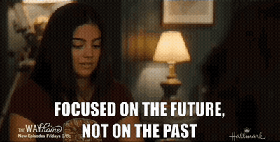 A Hallmark Ad For The Way Home Shows A Girl Talking To Another Girl GIF