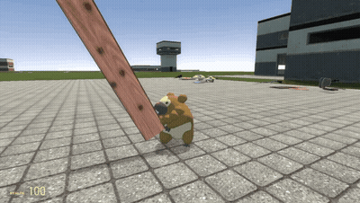 A Hamster In A Video Game Has A 100 Score GIF