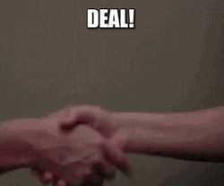 A Hand Shake Deal GIF