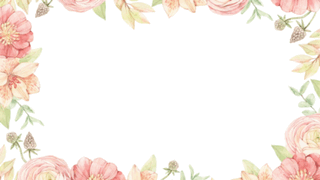 A Happy Birthday Card With Pink Flowers And Gold Text GIF