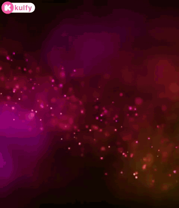 A Happy Birthday Greeting Card With A Glowing Background GIF