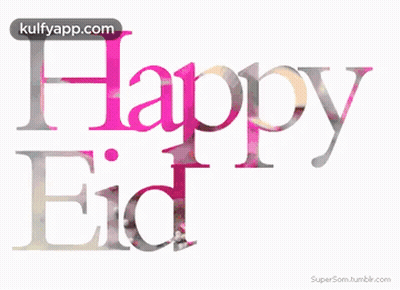 A Happy Eid Greeting Card From Kulfyapp GIF