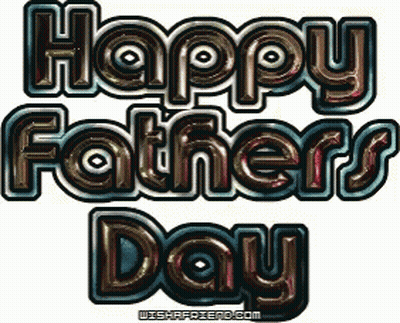 A Happy Father 'S Day Greeting Card With The Website Wishafriend.com On The Bottom GIF