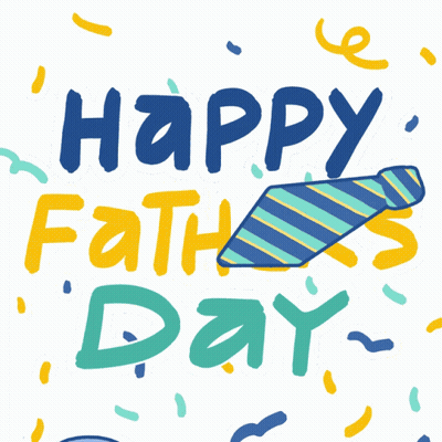 A Happy Father 'S Day Greeting With A Soccer Ball And A Game Controller GIF