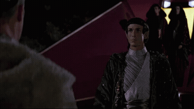 A Happy First Contact Day Sign With A Man Waving GIF