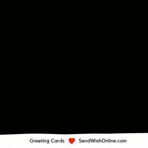 A Happy New Year Greeting Card With The Year 2024 GIF