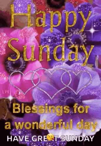 A Happy Sunday Blessings For A Wonderful Day Have Great Sunday . GIF