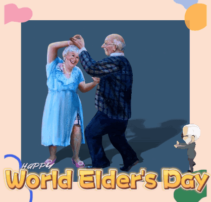 A Happy World Elder 'S Day Greeting Card GIF