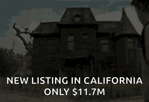 A Haunted House Is For Sale In California For Only $ 11.7 M GIF