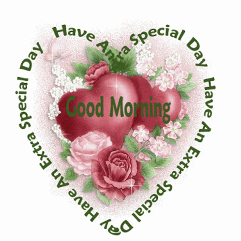 A Heart Shaped Greeting Card That Says Have A Special Day GIF