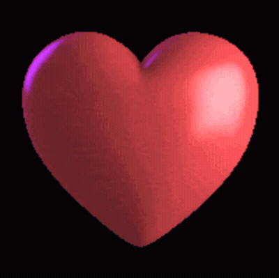 A Heart With The Name Habibi Written On It GIF