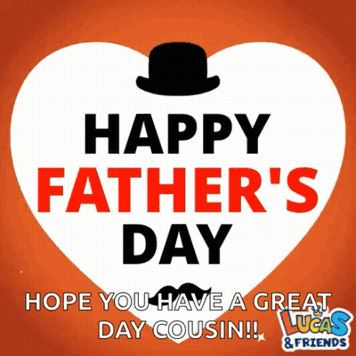 A Heart With The Words Happy Father 'S Day Written On It GIF