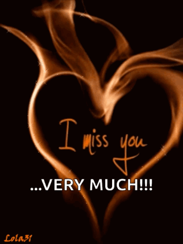 A Heart With The Words I Miss You Written Inside Of It GIF