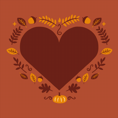 A Heart With The Words " Thankful For You " On It GIF