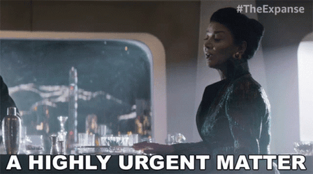 A Highly Urgent Matter GIF