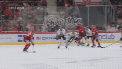 A Hockey Game Is Being Broadcasted On O.tv And Sport.cz GIF