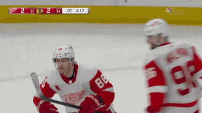 A Hockey Game Is Being Played In Chicago And The Score Is 2 To 34 GIF