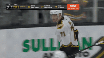 A Hockey Game Is Being Shown On Futo Tv GIF