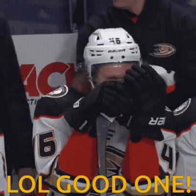 A Hockey Player Wearing A Helmet That Says Bauer GIF