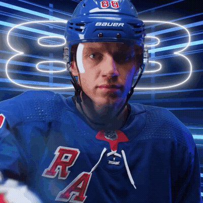A Hockey Player Wearing A Helmet That Says Bauer GIF