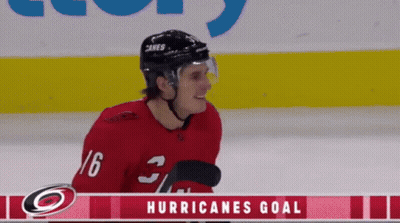 A Hockey Player With The Number 16 On His Shirt GIF