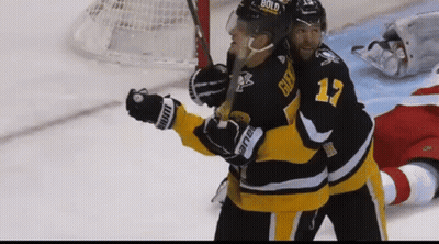 A Hockey Player With The Number 17 On Their Jersey GIF