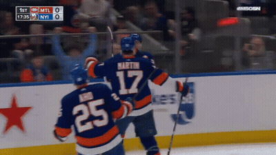 A Hockey Player With The Number 17 On Their Jersey GIF