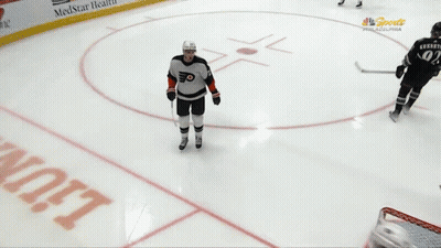A Hockey Player With The Number 34 On His Back GIF
