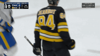 A Hockey Player With The Number 94 On Their Jersey GIF