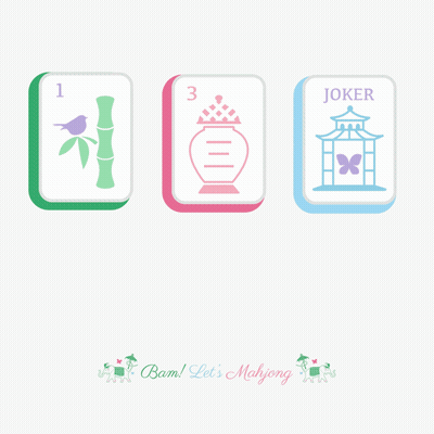 A Holiday Cheer With A Bam Let 'S Mahjong All Year GIF