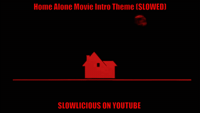 A Home Alone Movie Intro Theme Is Slowed Down On Youtube GIF