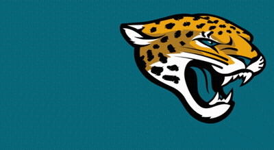 A Jaguar Logo With The Words Let 'S Go Jags On The Bottom GIF
