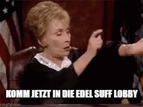 Judge Sitting At Desk In Court Giving Thumbs Up GIF