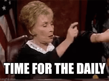 Judge Giving Thumbs Up At Courtroom Desk GIF