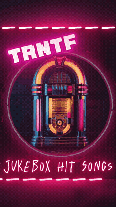 A Jukebox With The Words Tahtf Jukebox Hit Songs GIF