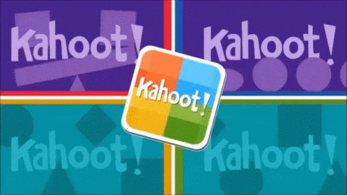 A Kahoot Logo Is Surrounded By Other Kahoot Logos In Different Colors GIF