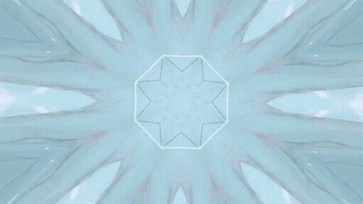 A Kaleidoscope With A Circle In The Middle GIF