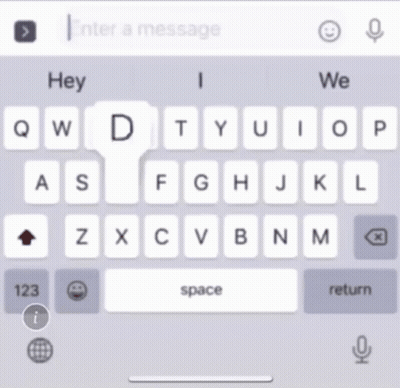 A Keyboard With The Word Ducking Written On It GIF