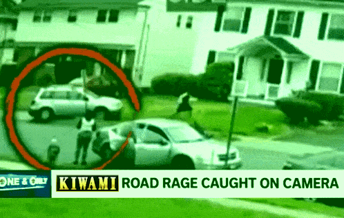 A Kiwami Road Rage Caught On Camera News Story GIF