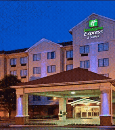 A Large Hotel Called Holiday Inn Express & Suites GIF