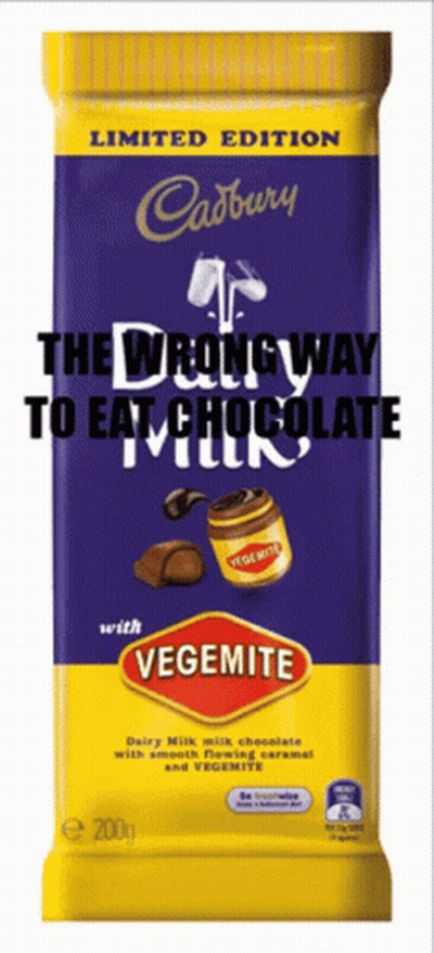 A Limited Edition Cadbury Chocolate Bar Says The Wrong Way To Eat Chocolate Milk GIF