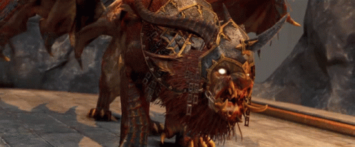 A Lion With A Helmet On Its Head Is Standing On The Ground With Its Mouth Open GIF