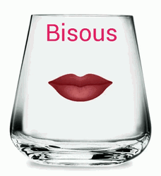 A+ Lip On A Glass GIF